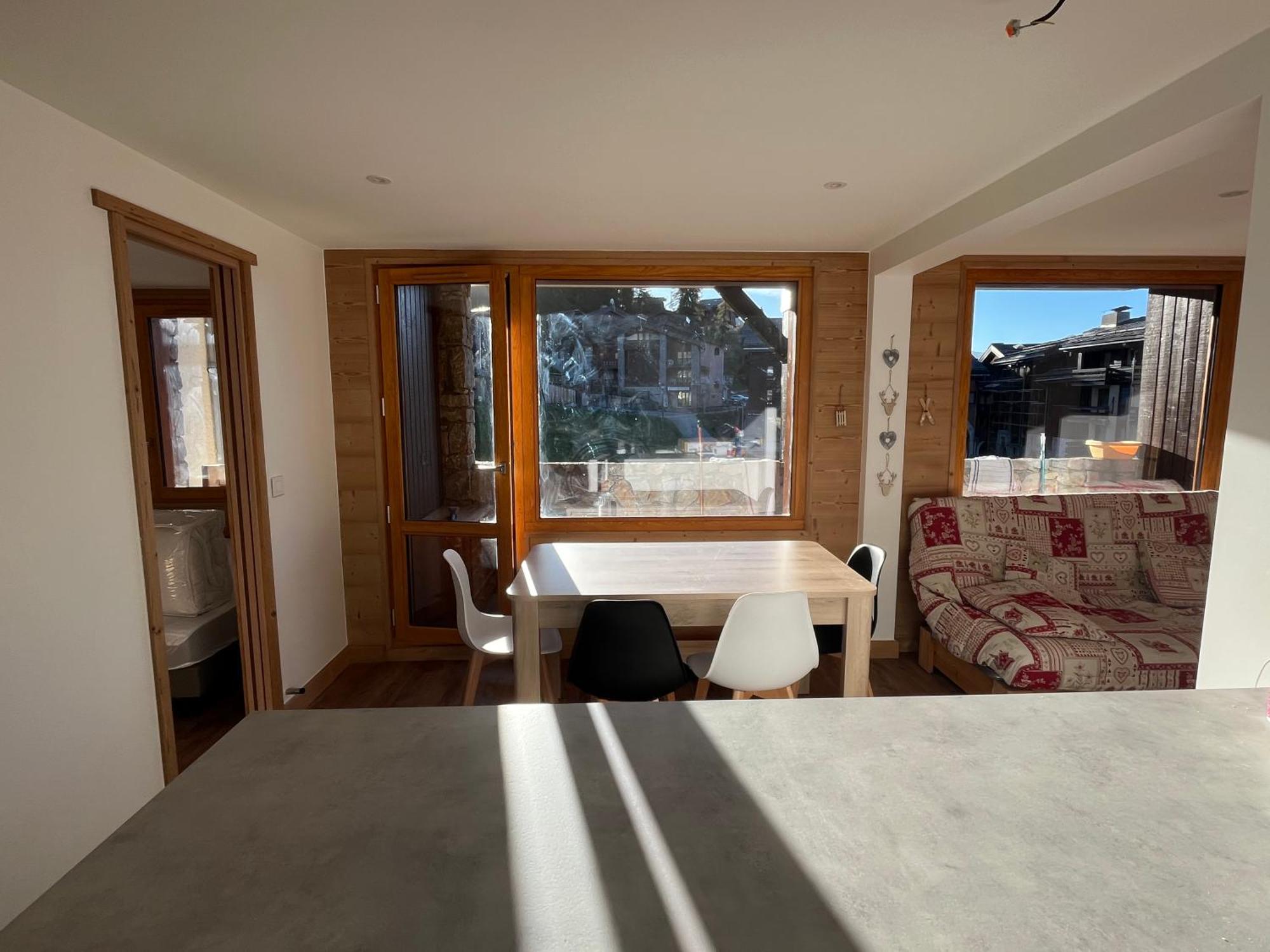 4P Au Pied Des Pistes, Refait A Neuf, La Plagne, Avec Wifi Exterior foto