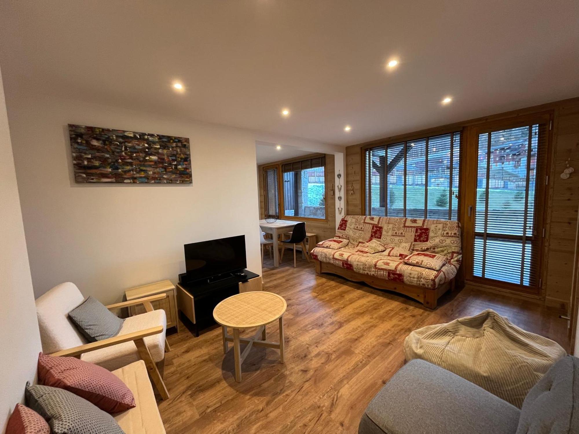 4P Au Pied Des Pistes, Refait A Neuf, La Plagne, Avec Wifi Exterior foto